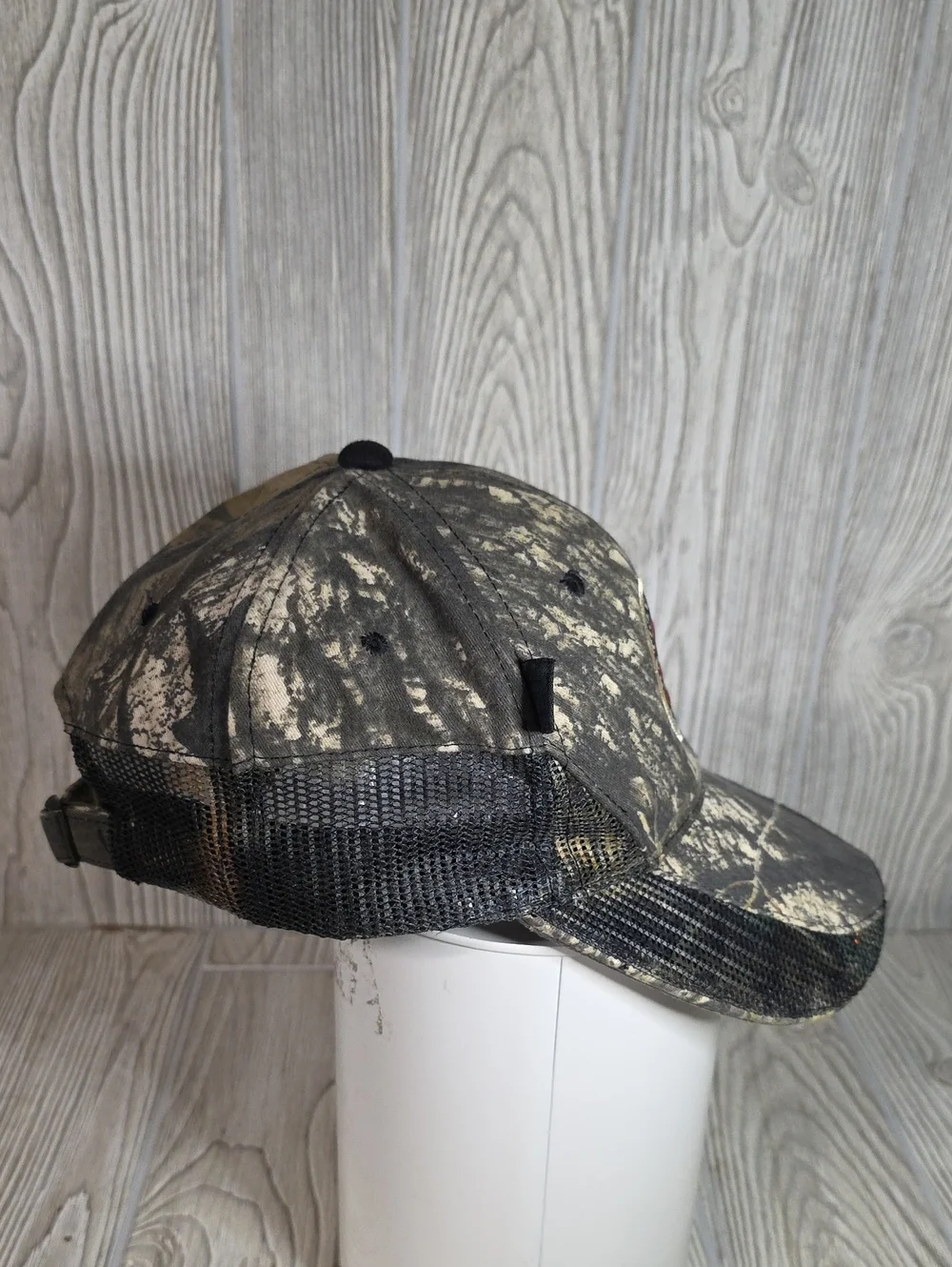 OC Outdoor Cap Official NRA Mossy Oak Camo Trucker Cap